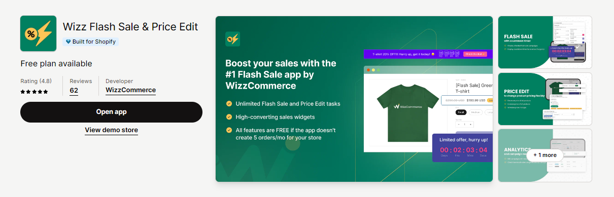 About Wizz Flash Sale & Price Edit